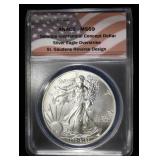 '1776-2026' CONCEPT DOLLAR 1 OZ .999 ANACS MS69