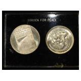 STRUCK FOR PEACE COMMEM COIN SET
