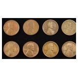 8 NICE EARLY SEMIKEY WHEAT CENTS