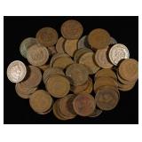 (50) INDIAN CENTS