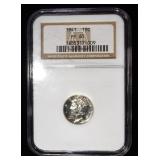 1941 MERCURY DIME NGC PF65