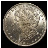 1881-O MORGAN DOLLAR BU