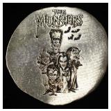 THE MUNSTERS 1 OZ .999 SILVER ROUND