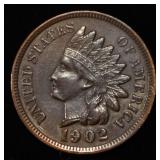 1902 INDIAN HEAD CENT GEM BU