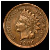 1906 INDIAN HEAD CENT GEM BU RD