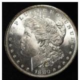 1880 MORGAN DOLLAR GEM BU
