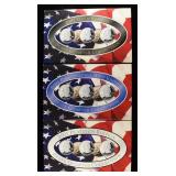 2001-D & P GOLD & PLATINUM PLATED STATE QUARTERS