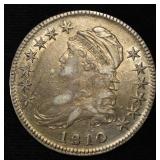 1810 BUST HALF DOLLAR AU