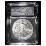 2026 AMERICAN SILVER EAGLE ICG MS70