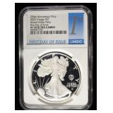 2025-S AMERICAN SILVER EAGLE PF 70 ULTRA CAMEO NGC