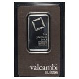 VALCAMBI SUISSE 1 OZ .9995 PLATINUM