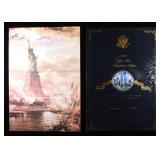 2001 REMEMBRANCE COLOR SOLID SILVER DOLLAR