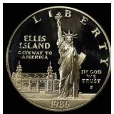 1986-S COMMEM $1 90% SILVER PROOF