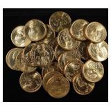 (25) PRESIDENTAL KENNEDY DOLLARS