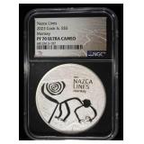 2023 COOK IS. NAZCA LINES MONKEY NGC PF-70 UCAM