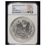 2013-P AUSTRALIA KOALA 1 KILO SILVER NGC MS-69