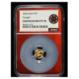 2026 $1 NIUE GOLD COWGIRL NGC ENHANCED REV PF70