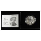 2021-W AMERICAN SILVER EAGLE