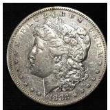 1883-S MORGAN DOLLAR CH AU