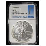 2024 AMERICAN SILVER EAGLE NGC MS70