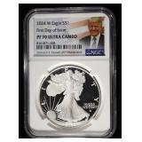 2024-W AMERICAN SILVER EAGLE NGC PF70 ULTRA CAMEO