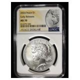 2024 PEACE DOLLAR NGC MS70 EARLY RELEASES