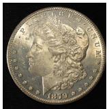1879-CC MORGAN DOLLAR FROSTY CH TO GEM BU