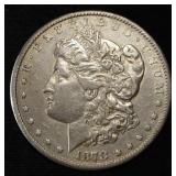 1878-CC MORGAN DOLLAR AU