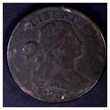 1803 DRAPED BUST LARGE CENT, VF