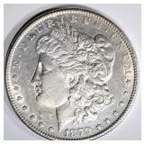 1879-S MORGAN DOLLAR, CH BU