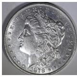 1878 MORGAN DOLLAR AU/BU