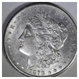 1878-CC  MORGAN DOLLAR AU/BU