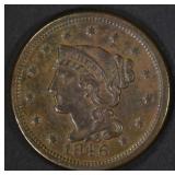 1846 LARGE CENT  AU