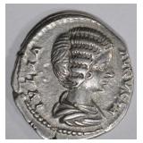 217AD SILVER DENARIUS EMPRESS JULIA DOMNA