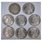 CH BU MORGAN DOLLARS: 7-1921 & 1-1921-S