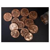 BU ROLL OF 1942-D LINCOLN CENTS