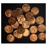 25-BU 1947-S LINCOLN CENTS