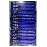 2-EACH 2000-06 U.S. PROOF SETS ORIG PACKAGING