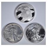 1991 & 2015 AMERICAN SILVER EAGLE &