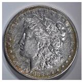 1884-S MORGAN DOLLAR  AU