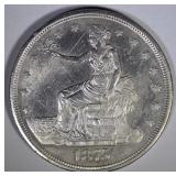 1875-CC TRADE DOLLAR  BU