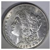 1897 MORGAN DOLLAR BU