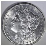 1898-S MORGAN DOLLAR AU/BU