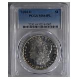 1904-O MORGAN DOLLAR PCGS MS64PL