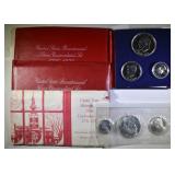 SILVER SETS: 4-BU & 1 PROOF 3-PIECE 40%  SETS