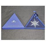 2005 Swarovski Annual Christmas Snowflake Ornament