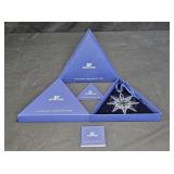 2009 Swarovski Annual Christmas Snowflake Ornament