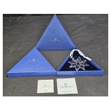 2013 Swarovski Annual Christmas Snowflake Ornament