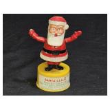 1960 Santa Claus Push Button Puppet