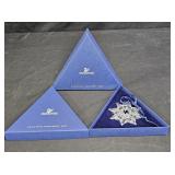 2003 Swarovski Annual Christmas Snowflake Ornament